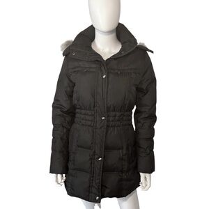 Marc New York Down Filled Fur Hooded Parka Coat